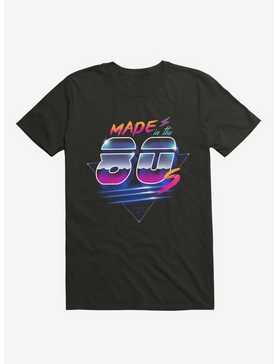 Made In The 80's Black T-Shirt, , hi-res