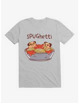Spughetti Spaghetti Pugs Ice Grey T-Shirt, , hi-res