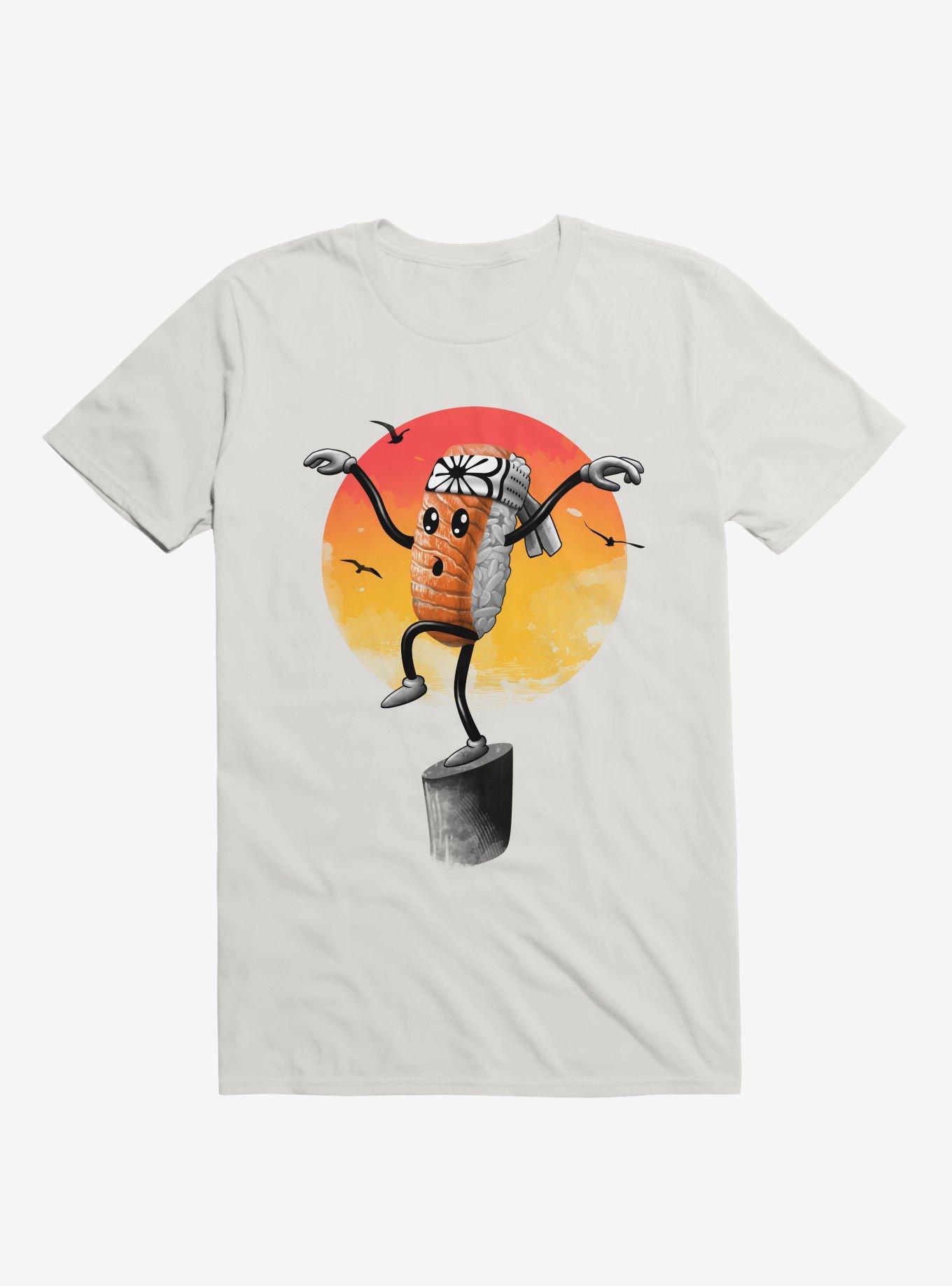 Sushi Style White T-Shirt, , hi-res