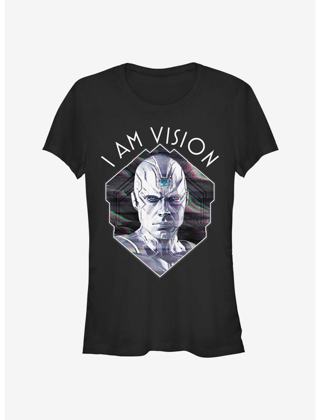 Marvel WandaVision I Am Vision Girls T-Shirt, BLACK, hi-res