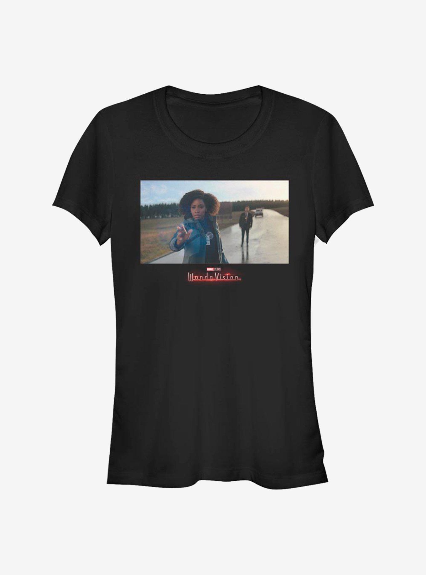 Marvel WandaVision Monica Rambeau Entering Girls T-Shirt, BLACK, hi-res