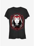 Marvel WandaVision Scarlet Banner Girls T-Shirt, BLACK, hi-res