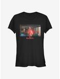 Marvel WandaVision Scarlet Witch Photo Reel Girls T-Shirt, BLACK, hi-res
