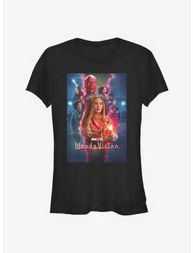 Marvel WandaVision T.V. Magic Poster Girls T-Shirt, , hi-res