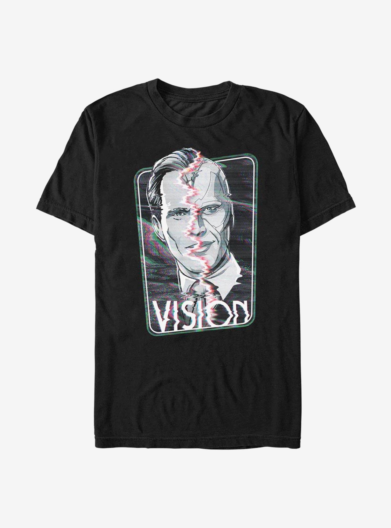 Marvel WandaVision Split Vision T-Shirt, BLACK, hi-res