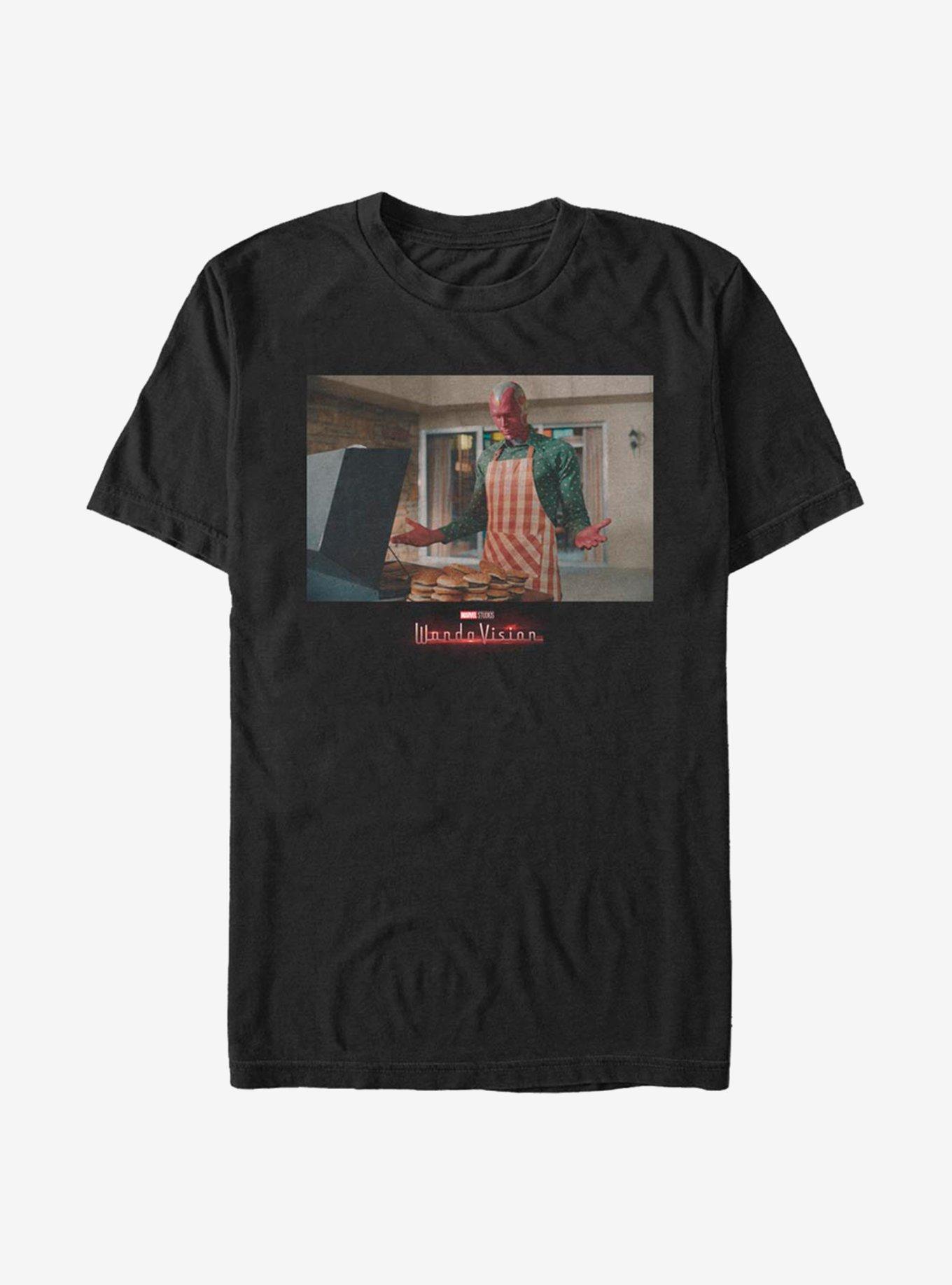 Marvel WandaVision Vision Cooking T-Shirt, , hi-res