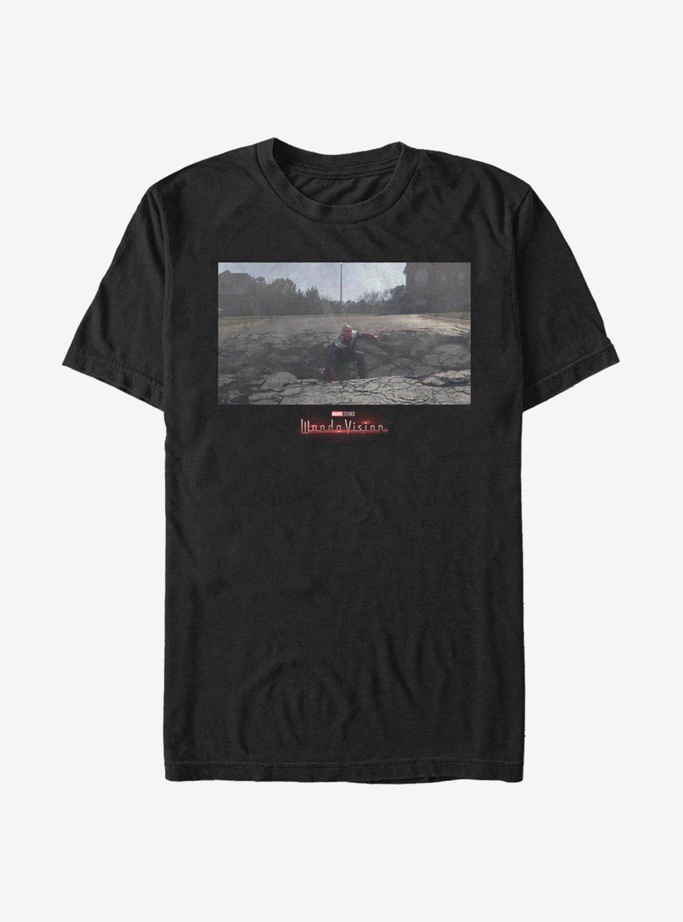 Marvel WandaVision Vision Landing T-Shirt, , hi-res