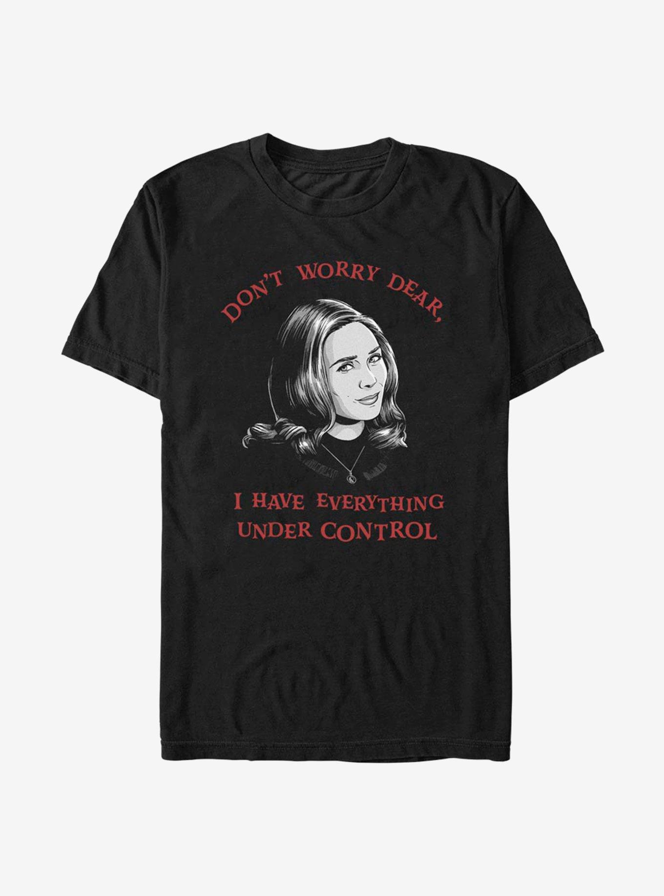 Marvel WandaVision Wanda Under Control T-Shirt, BLACK, hi-res