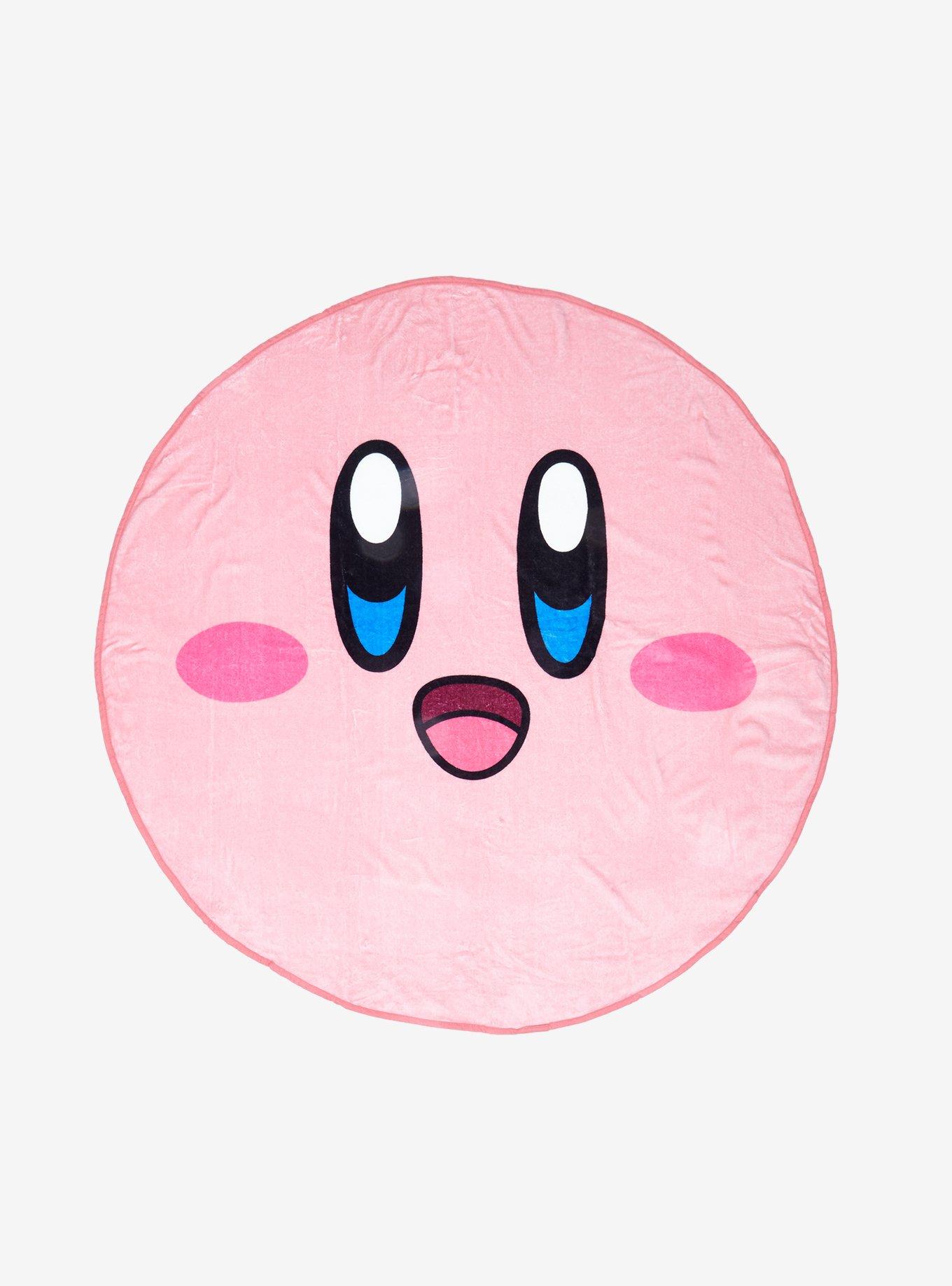 Kirby Face Circular Throw Blanket, , hi-res