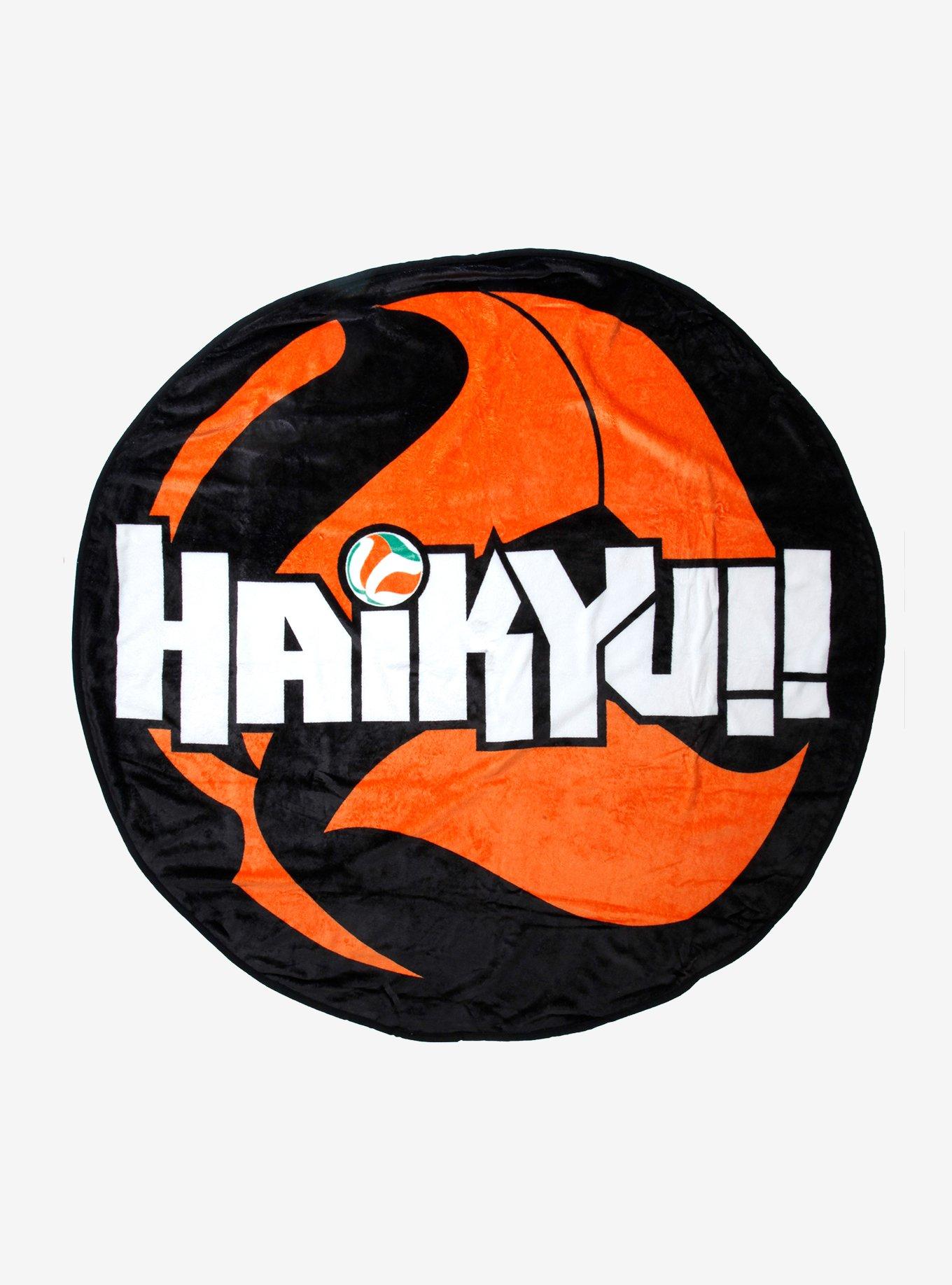 Haikyu Volleyball Round Throw Blanket