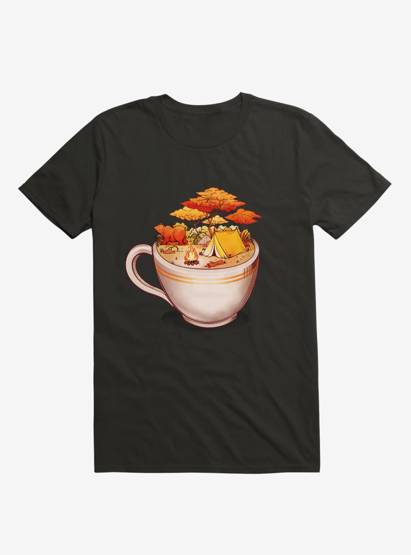 A Sip Of Cabin Nature T-Shirt, BLACK, hi-res