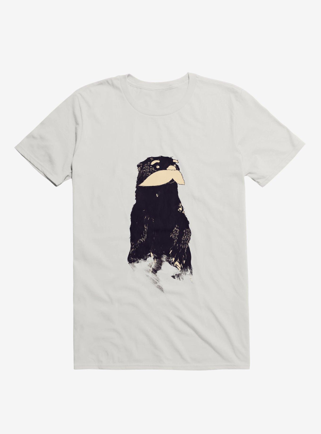 An Other Moustache T-Shirt, WHITE, hi-res