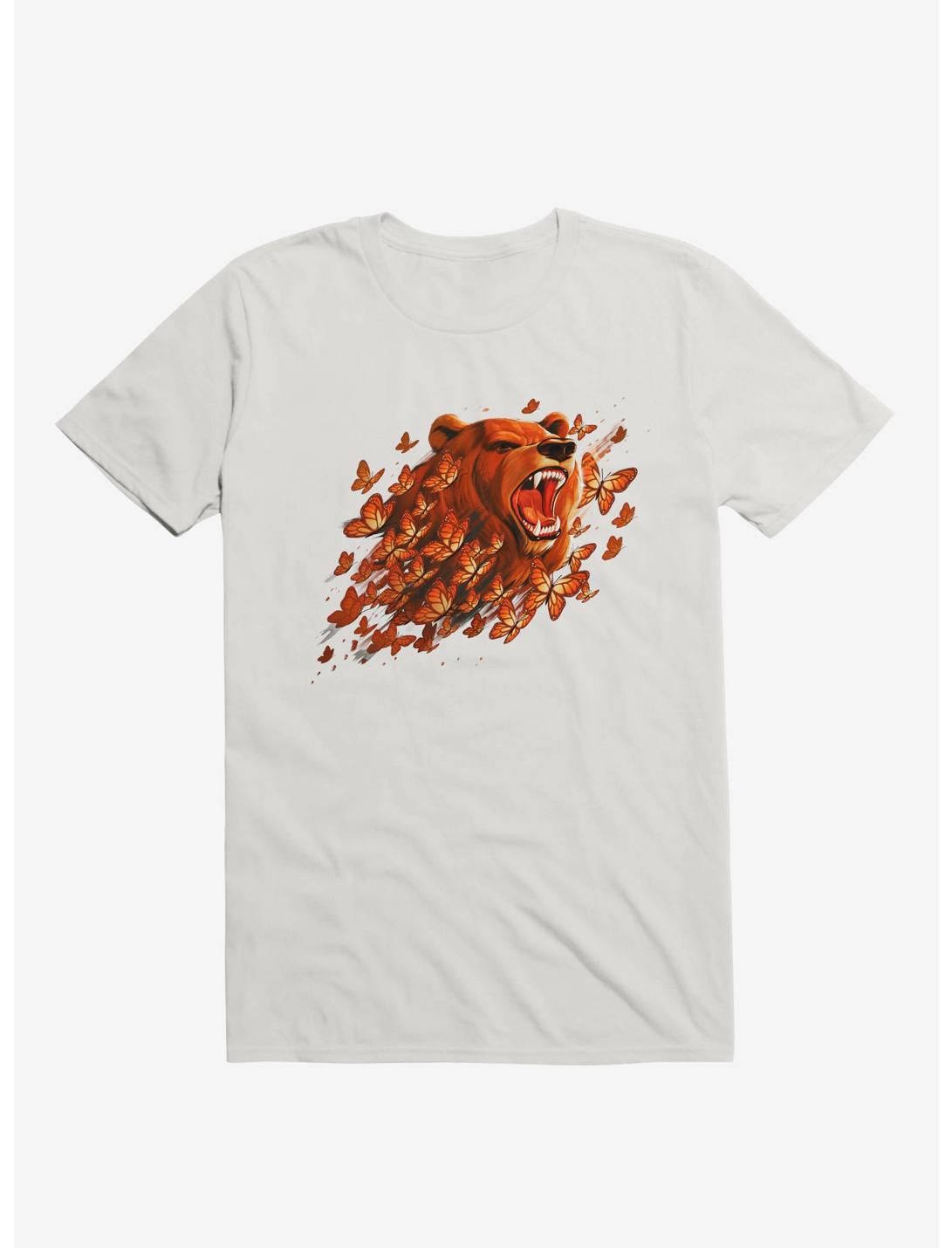 Butterfly Bear T-Shirt, WHITE, hi-res