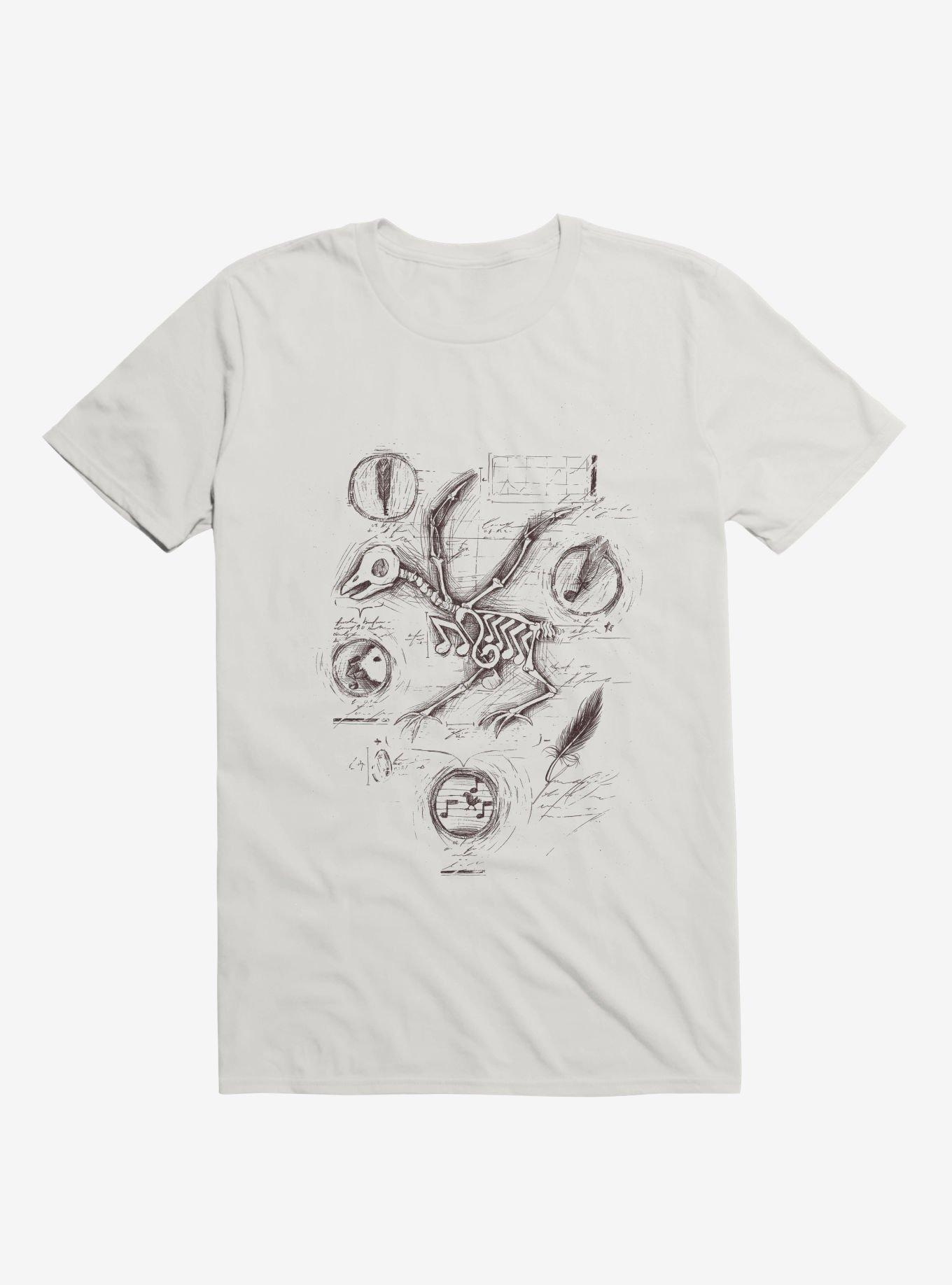 Musics Anatomy T-Shirt, WHITE, hi-res