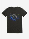 Starry Night Gravity T-Shirt, BLACK, hi-res