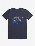 Starry Night Gravity T-Shirt, NAVY, hi-res