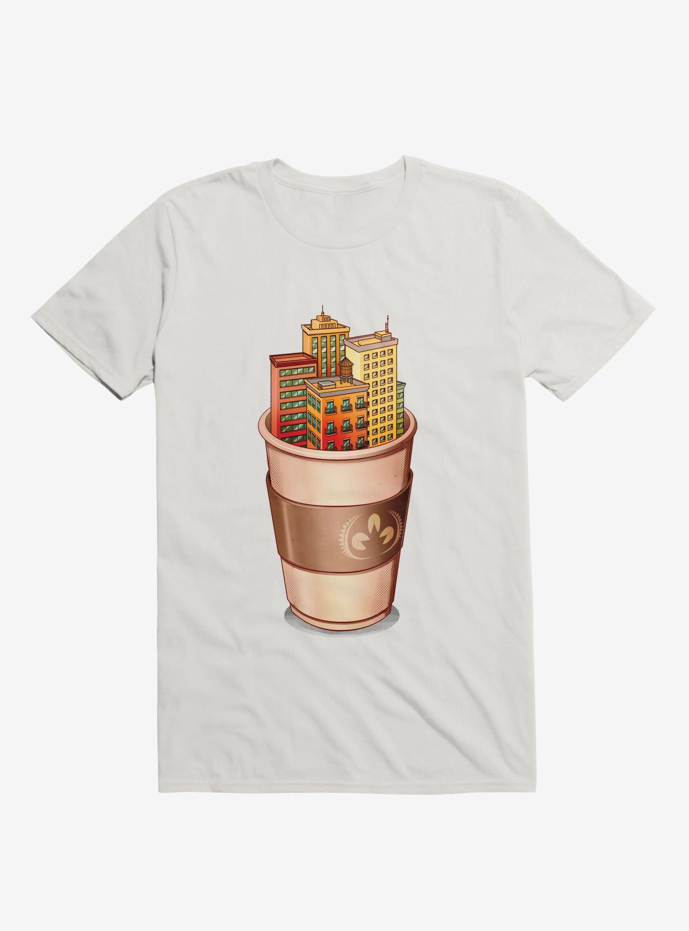Coffee City T-Shirt, WHITE, hi-res