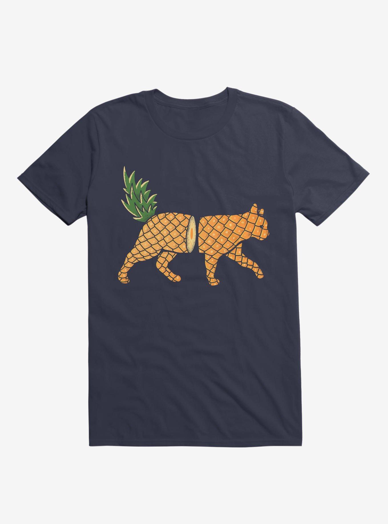 Fruit Cat: Pineapple T-Shirt, , hi-res