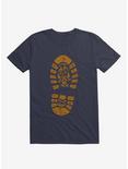 I Love Camping Boot Stamp T-Shirt, NAVY, hi-res
