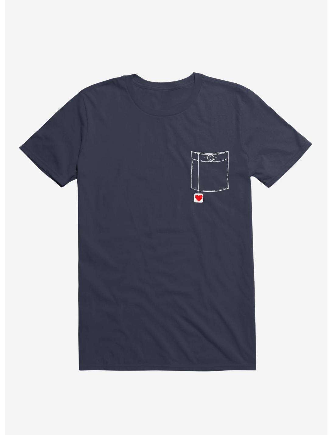 Pocket Full Of Love T-Shirt, NAVY, hi-res