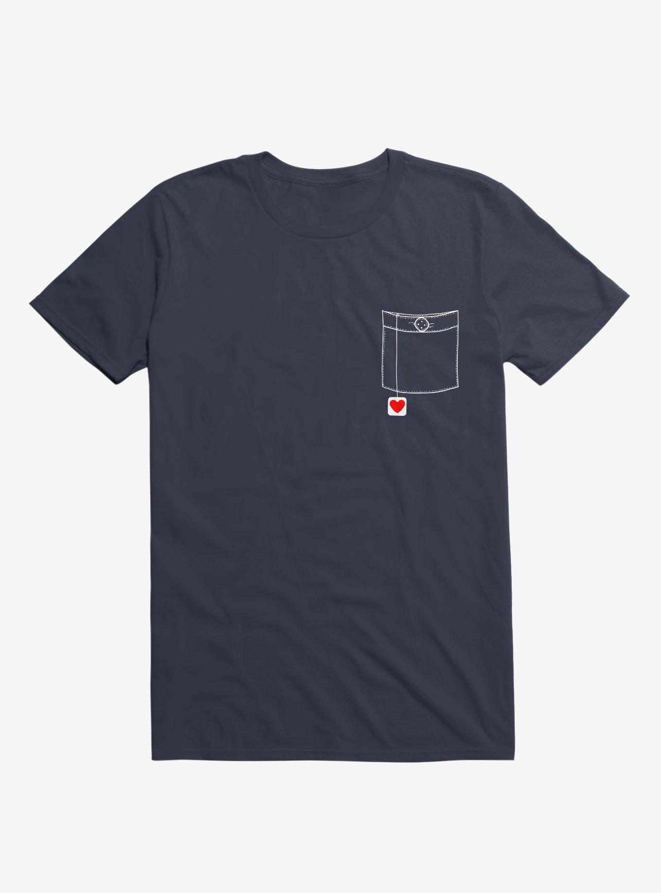Pocket Full Of Love T-Shirt, NAVY, hi-res