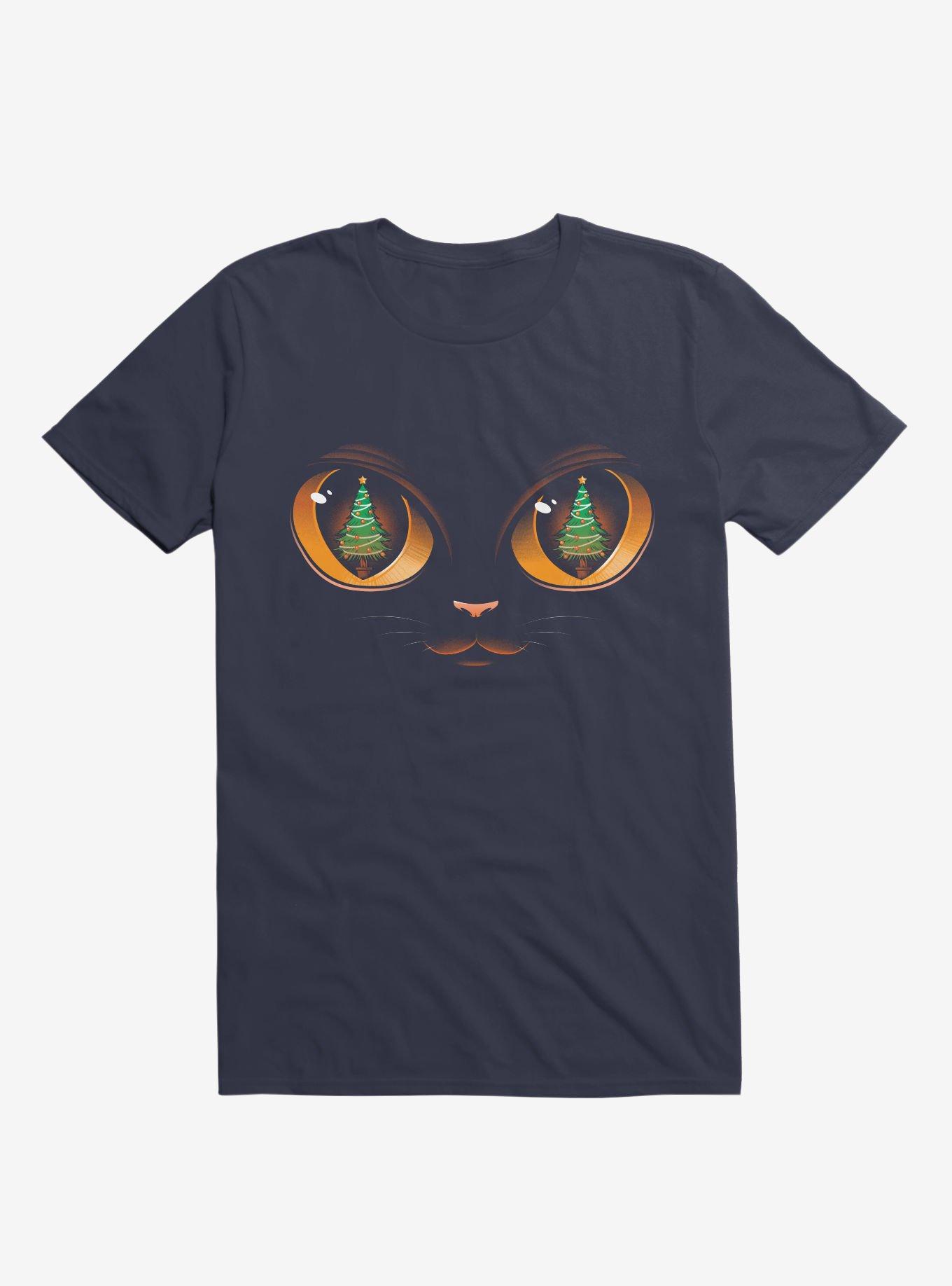 Xmas Cat Attack T-Shirt, , hi-res