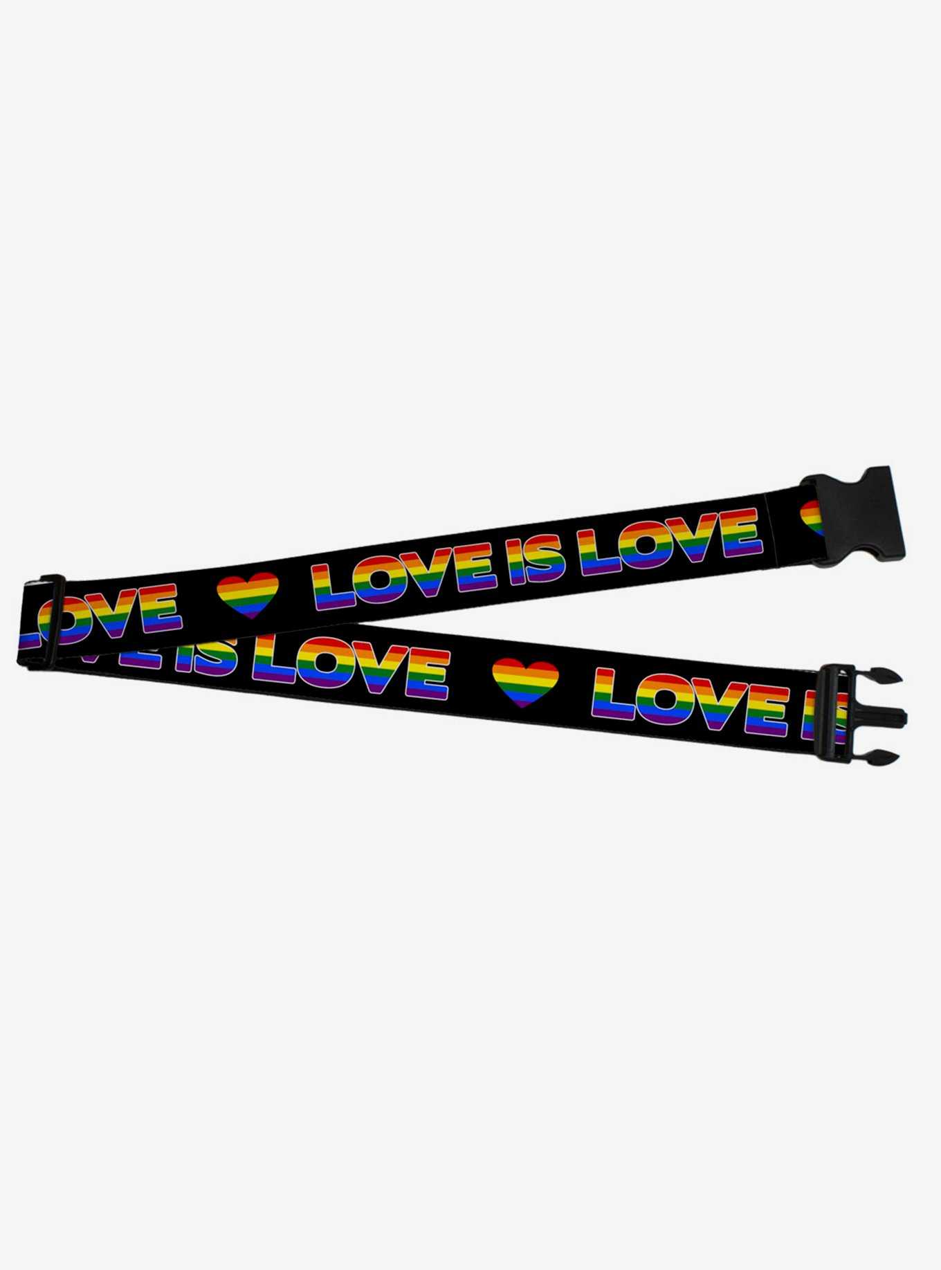 Love Is Love Heart Luggage Strap, , hi-res