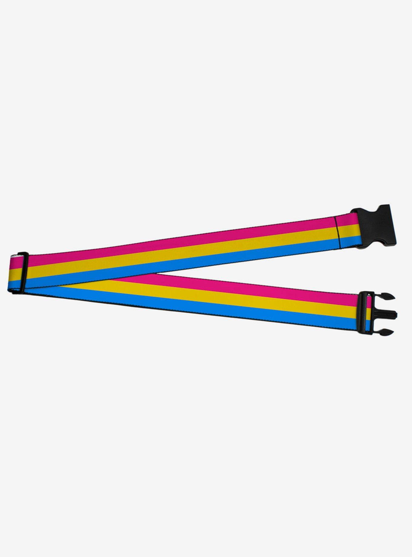 Pansexual Flag Luggage Strap, , hi-res