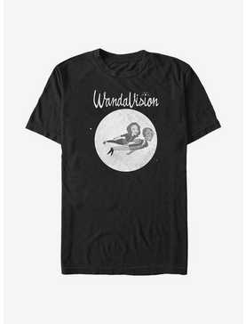 Marvel WandaVision Unusual Couple Flying Cartoon T-Shirt, , hi-res