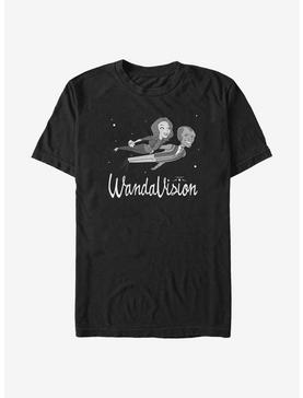 Marvel WandaVision Unusual Couple Flying Stars T-Shirt, , hi-res