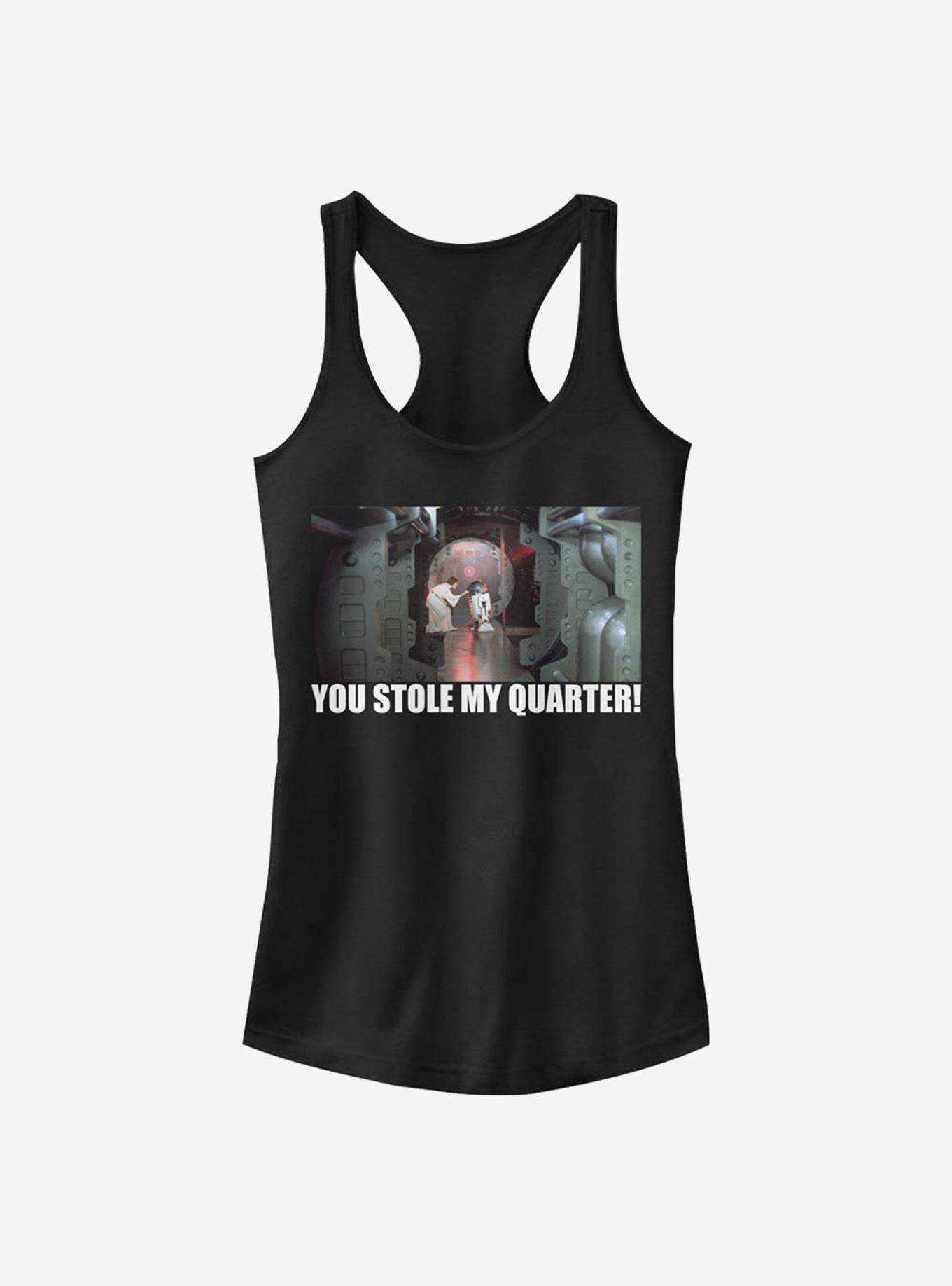 Star Wars Quarter Stealer Girls Tank, BLACK, hi-res