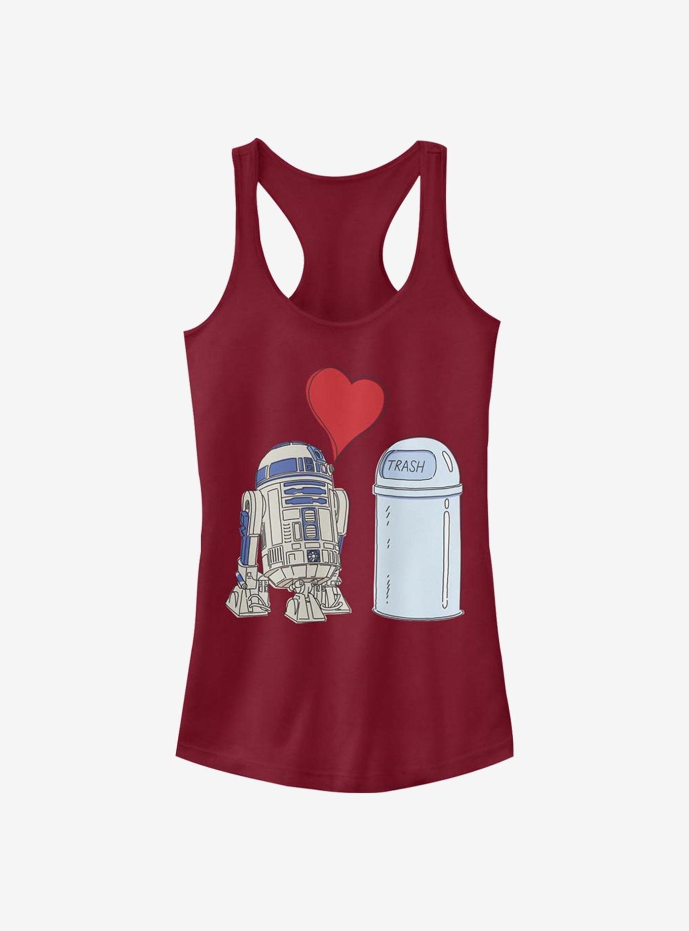 Star Wars R2 Trash Love Girls Tank, SCARLET, hi-res