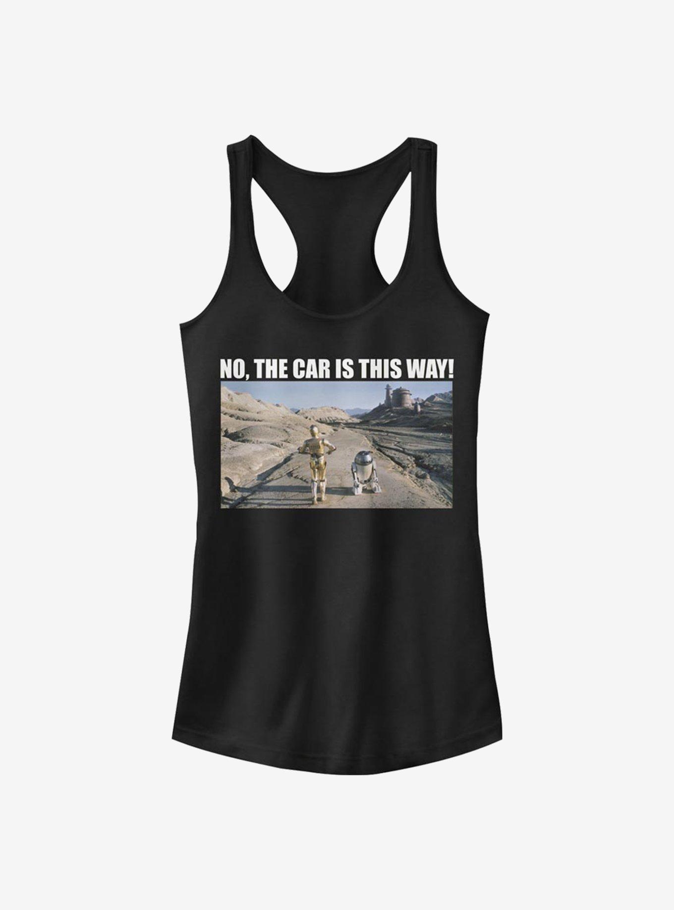 Star Wars Where's The Car Girls Tank