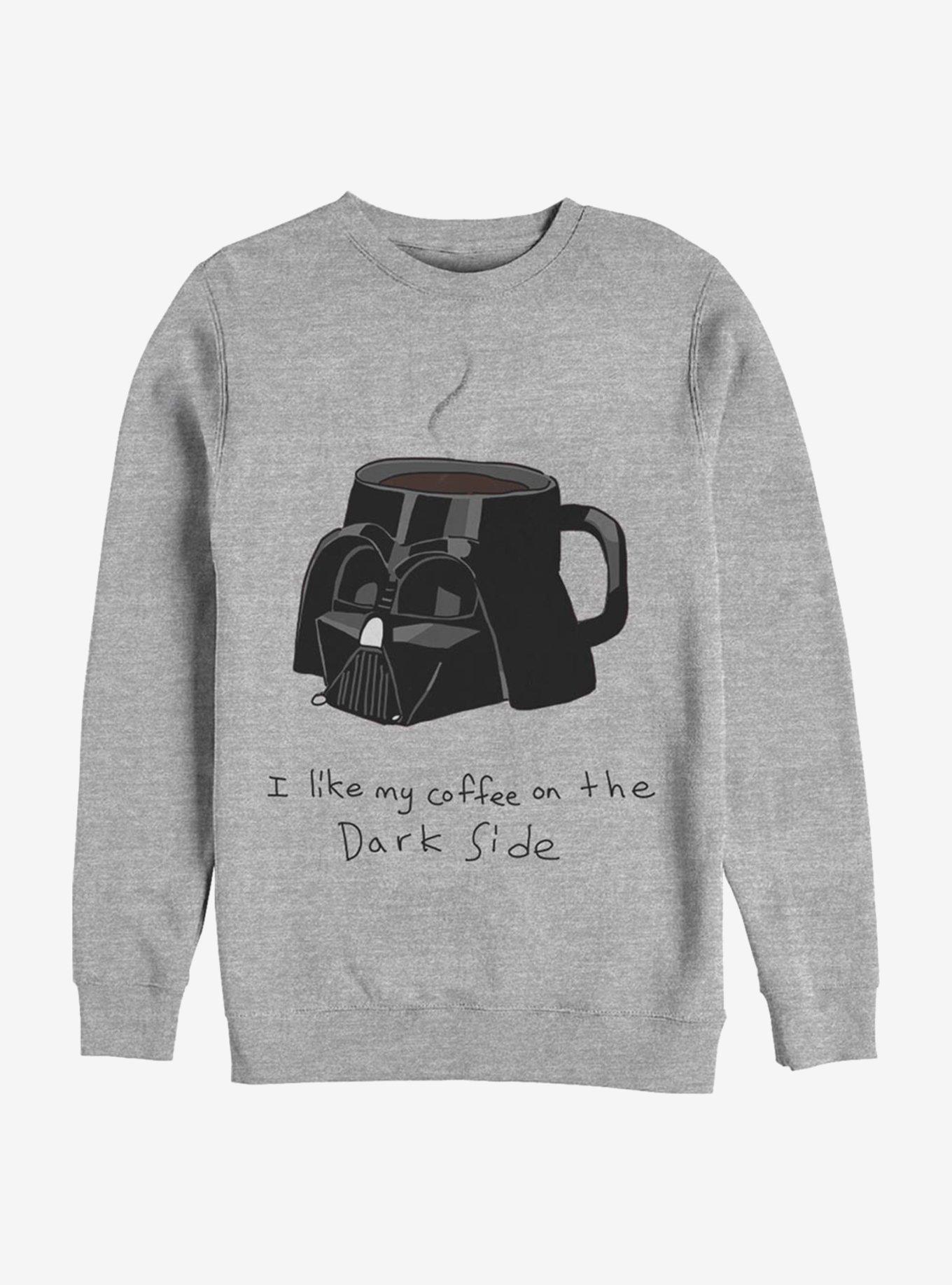 Star Wars Coffee On The Dark Side Crew Sweatshirt, , hi-res