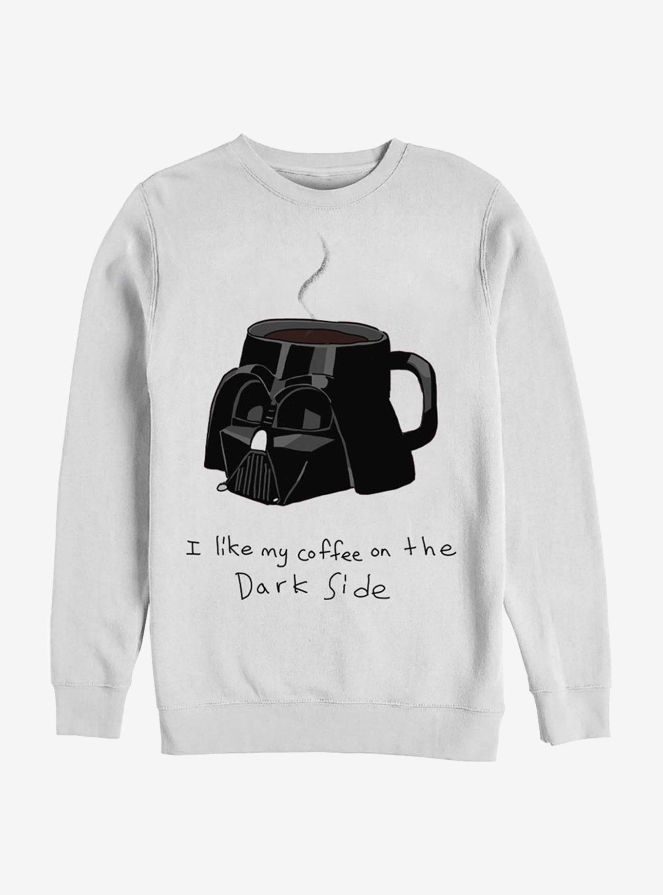 Star Wars Coffee On The Dark Side Crew Sweatshirt, , hi-res