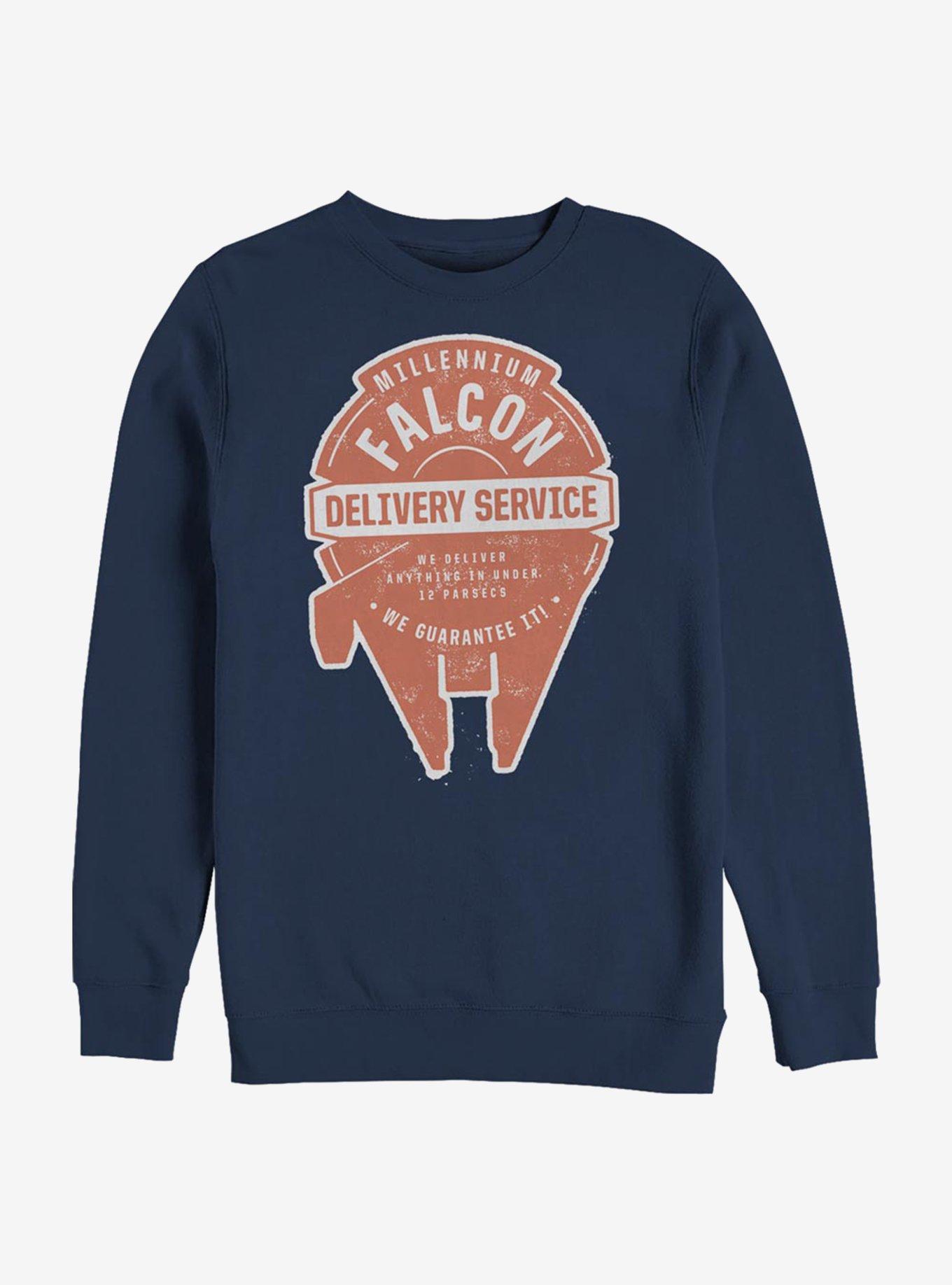 Star Wars Falcon Delivery Crew Sweatshirt, , hi-res