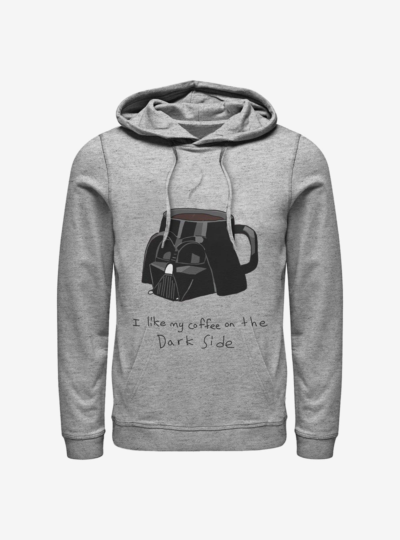 Star Wars Coffee On The Dark Side Hoodie, ATH HTR, hi-res