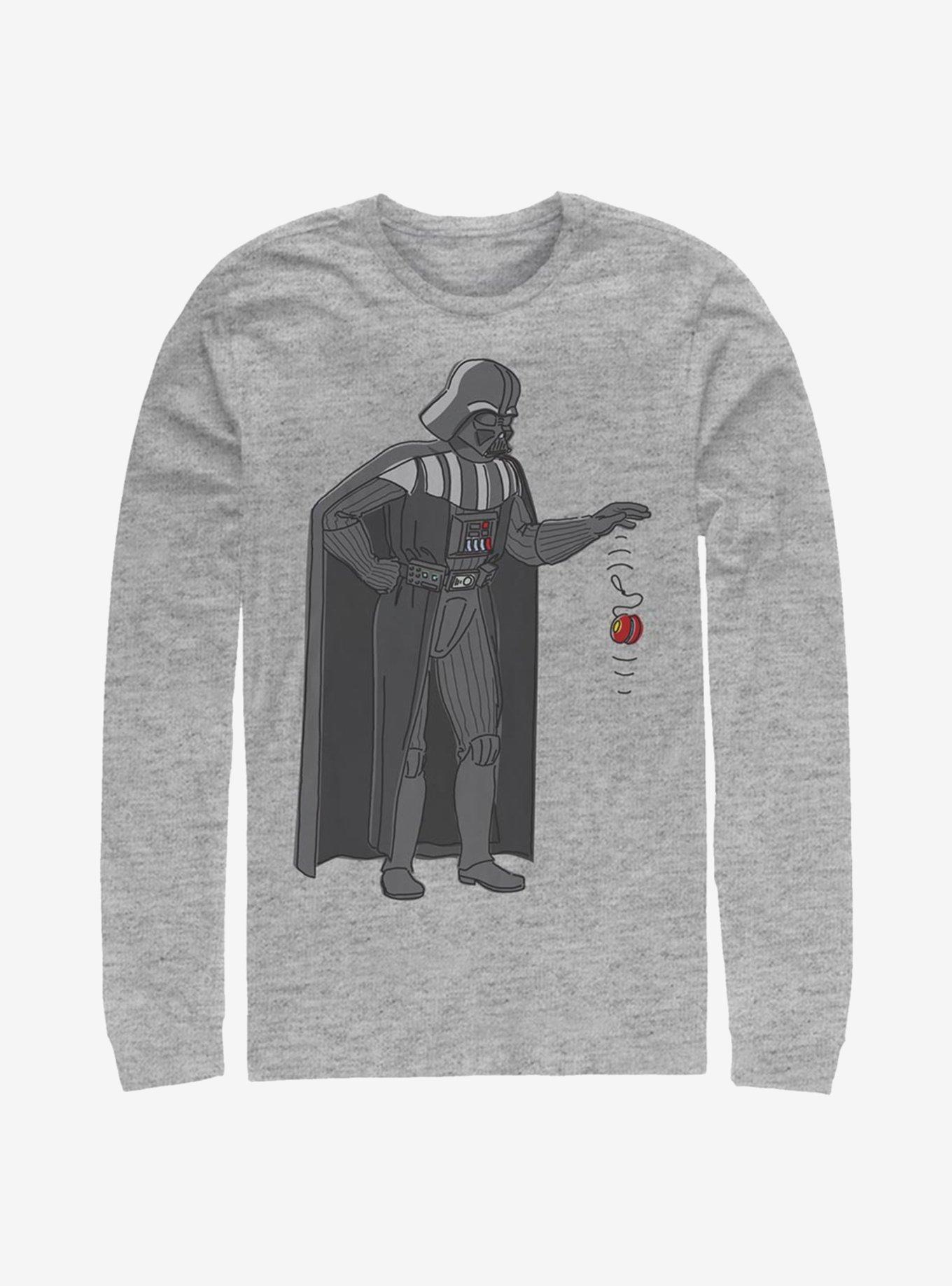 Star Wars Force Yo-Yo Long-Sleeve T-Shirt, ATH HTR, hi-res