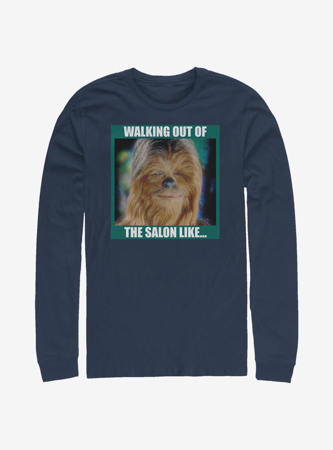 Star Wars Walking Out Of The Salon Long-Sleeve T-Shirt, , hi-res