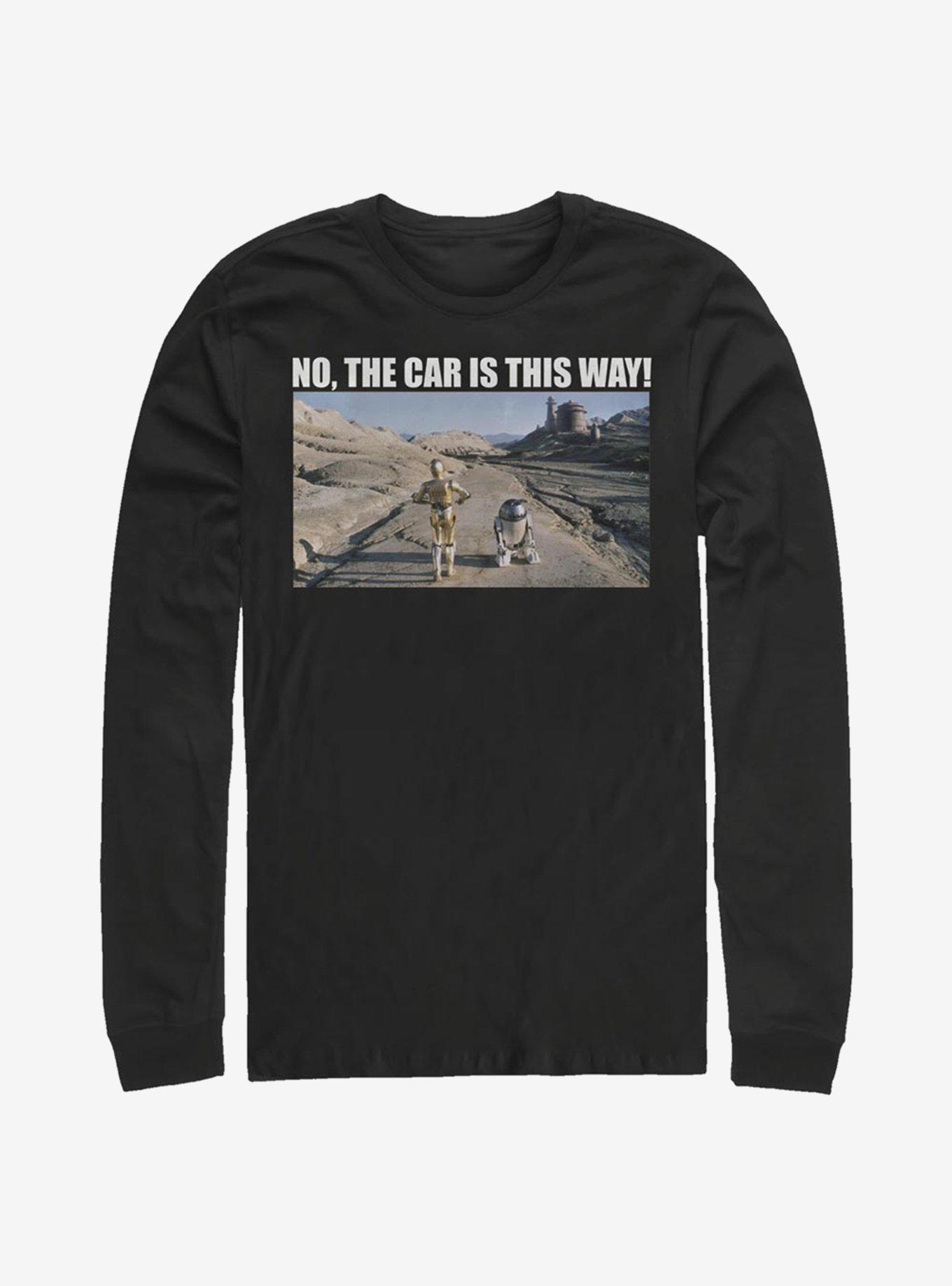 Star Wars Where's The Car Long-Sleeve T-Shirt, , hi-res