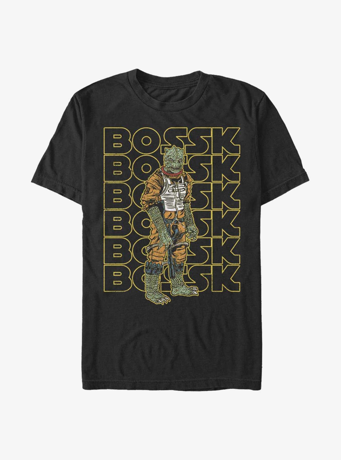 Star Wars Bossk Retro Name T-Shirt, , hi-res