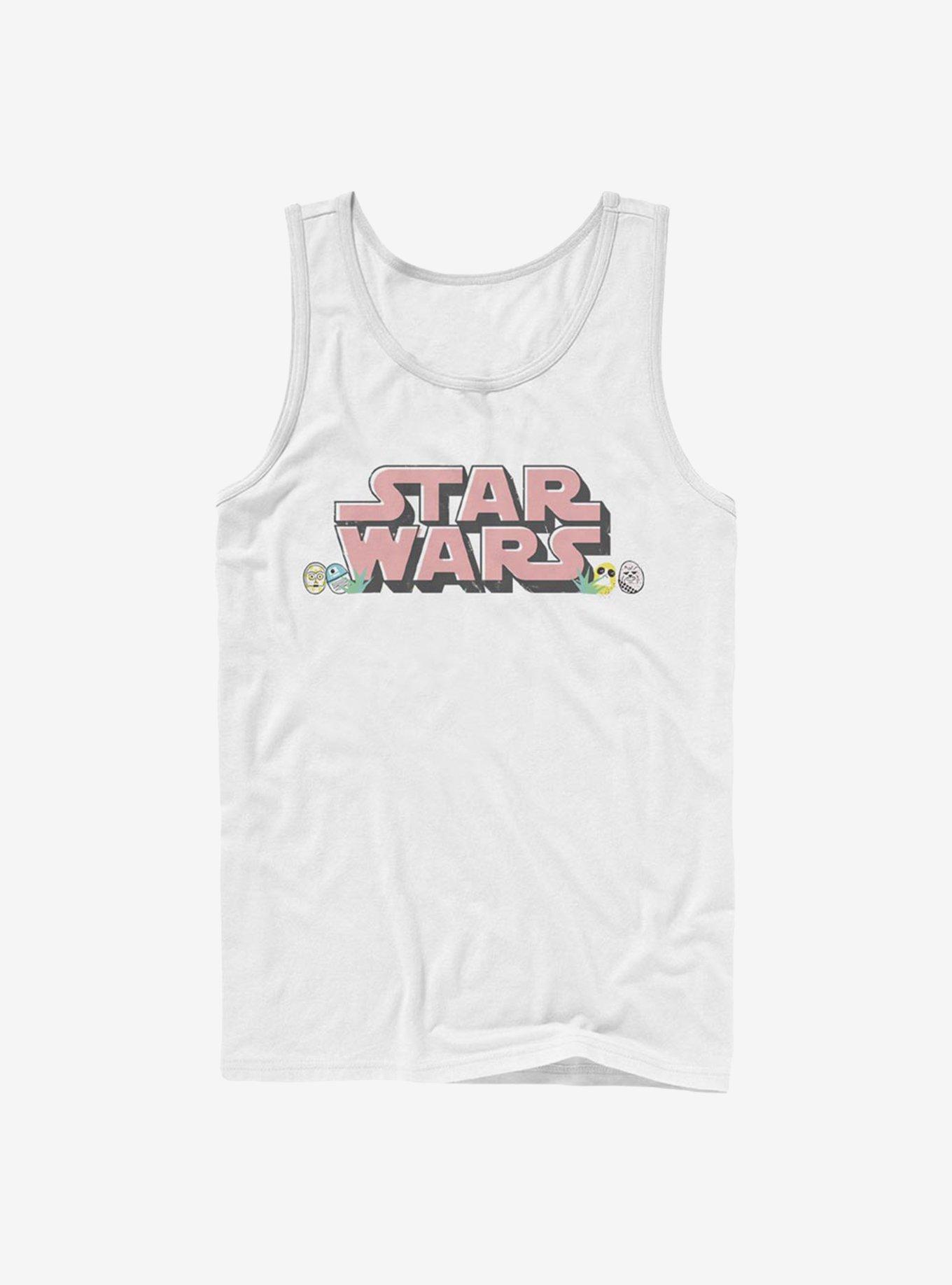 Star Wars Star Eggs Tank Top, WHITE, hi-res