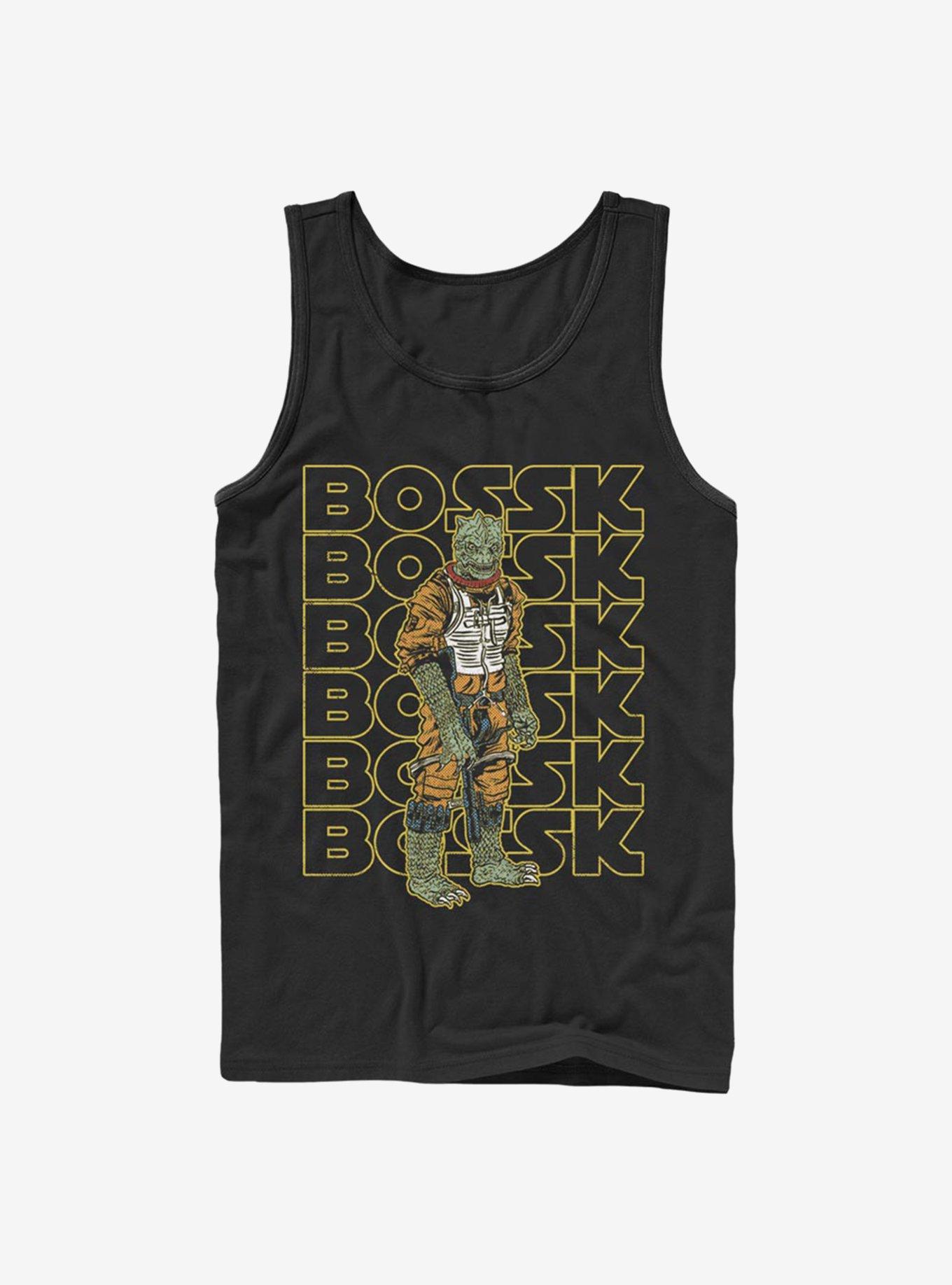 Star Wars Bossk Retro Name Tank Top, , hi-res