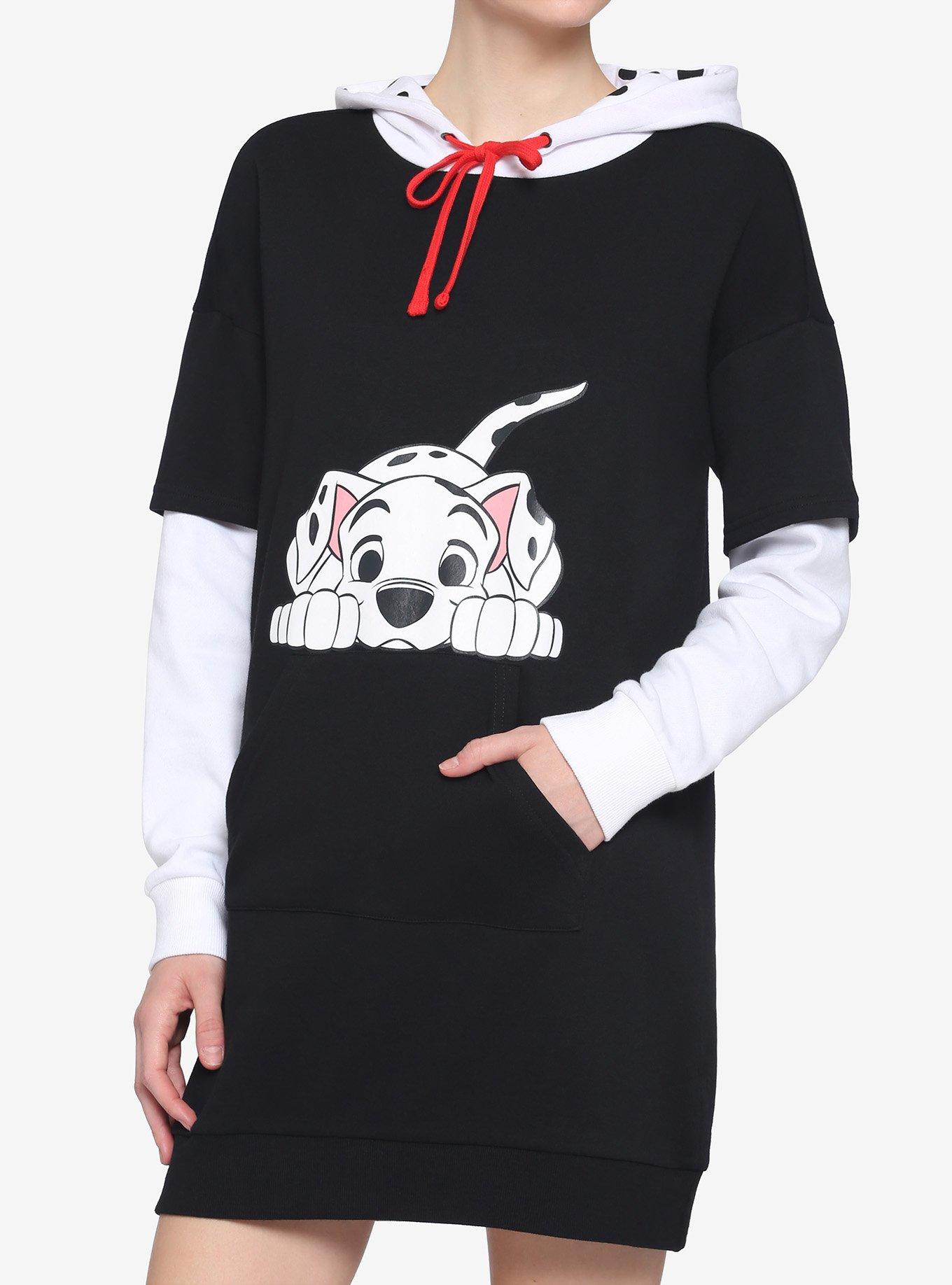 Disney 101 Dalmatians Twofer Hoodie Dress, MULTI, hi-res