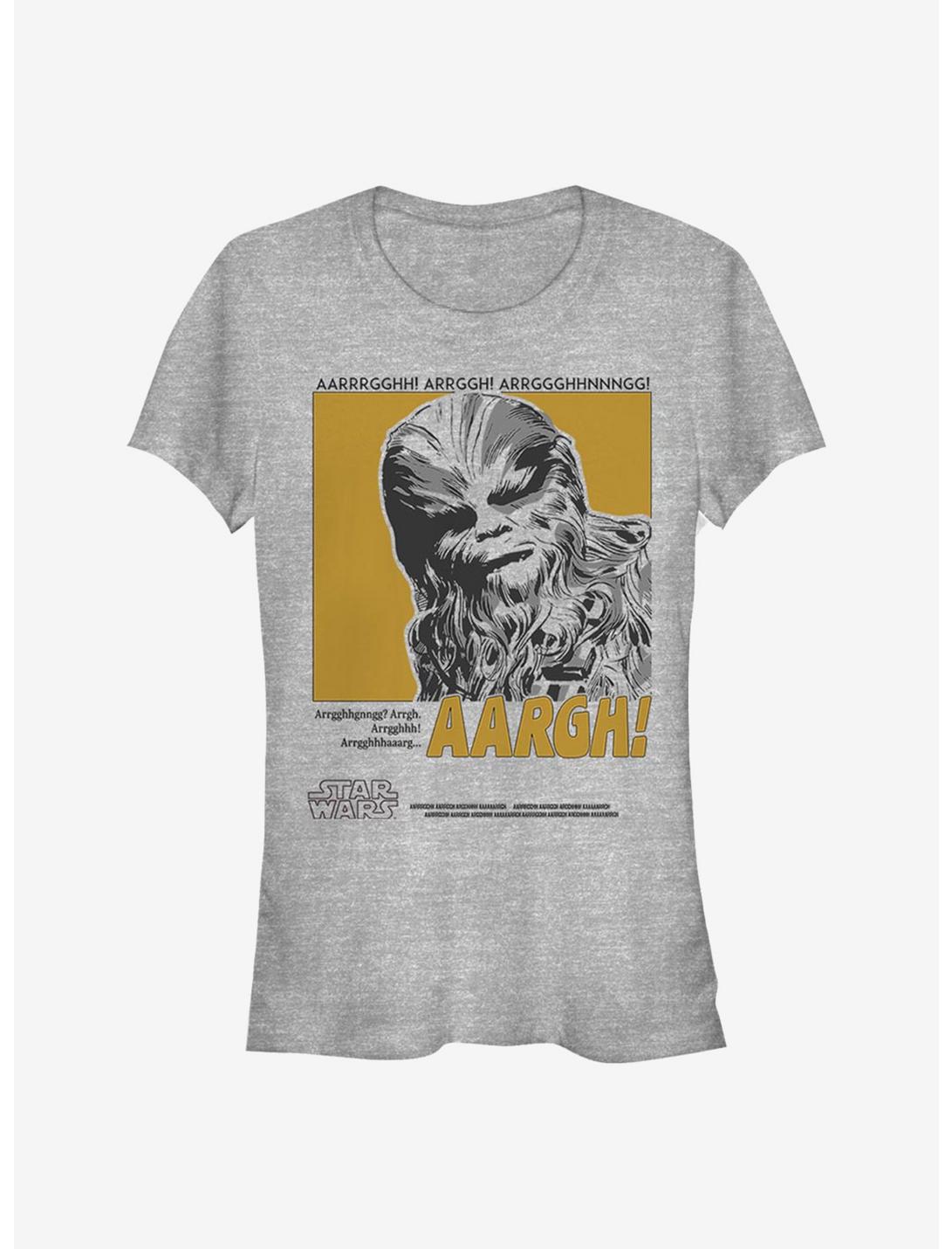 Star Wars Poster In Wookie Girls T-Shirt, ATH HTR, hi-res