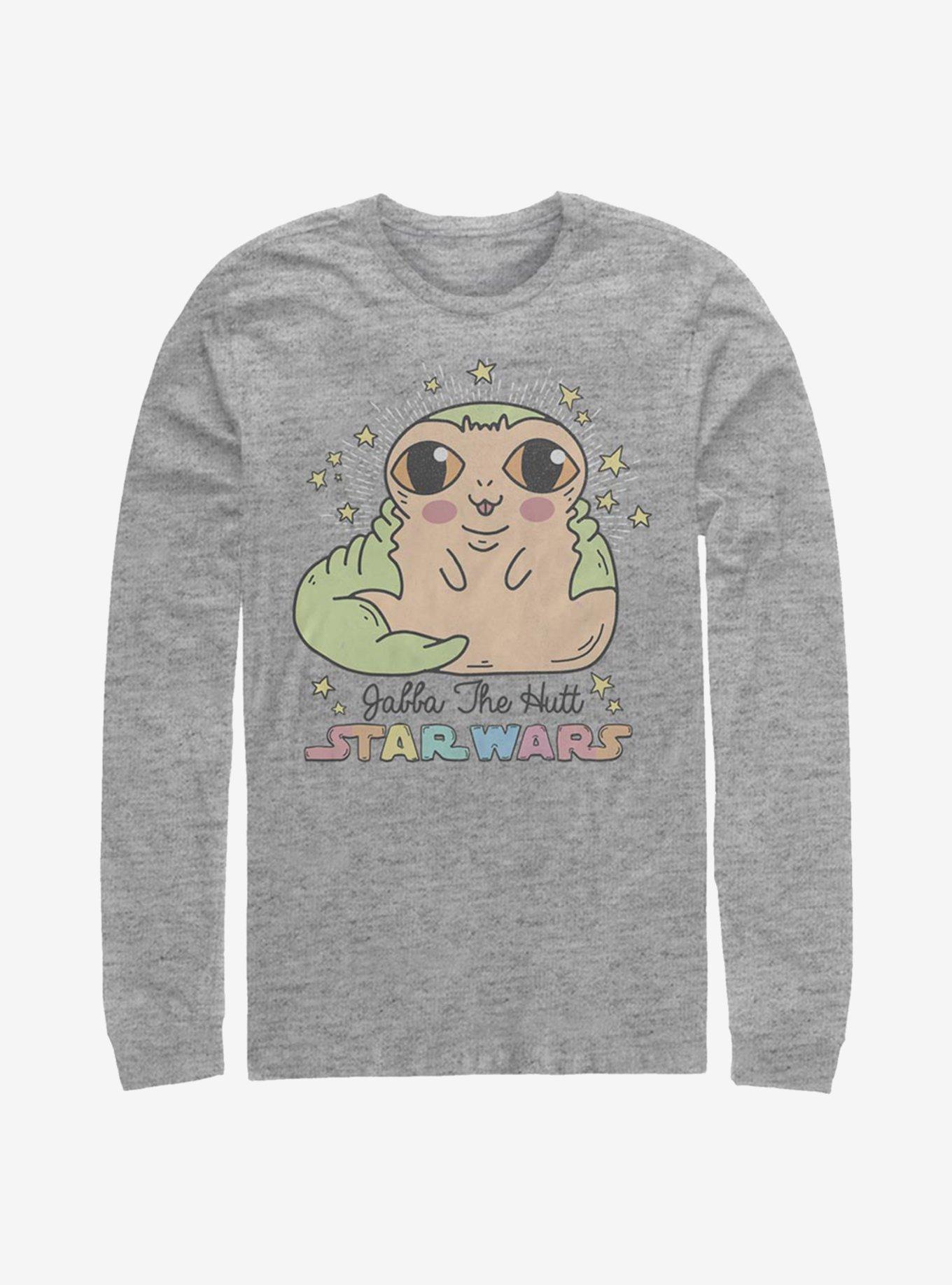 Star Wars Jabba Cute Cartoon Long-Sleeve T-Shirt, , hi-res