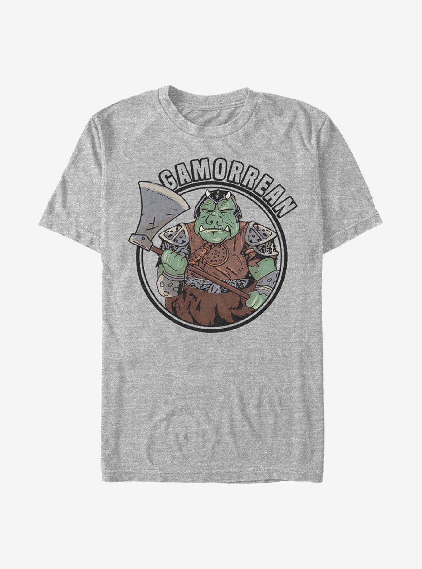 Star Wars Gamorrean Drawing T-Shirt, ATH HTR, hi-res