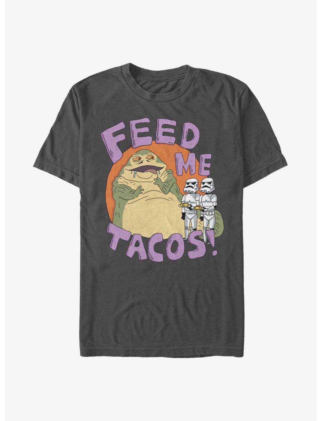 Star Wars Jabba Tacos T-Shirt, CHARCOAL, hi-res