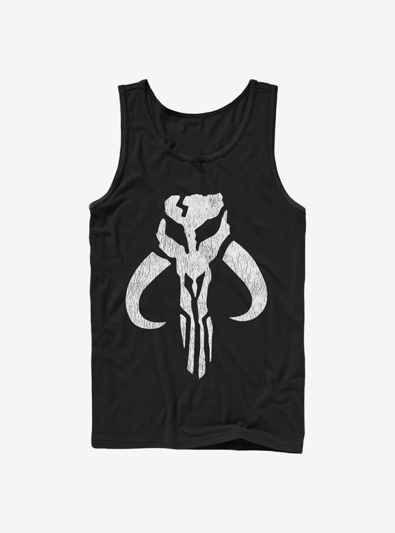 Star Wars Mando Symbol Tank, BLACK, hi-res