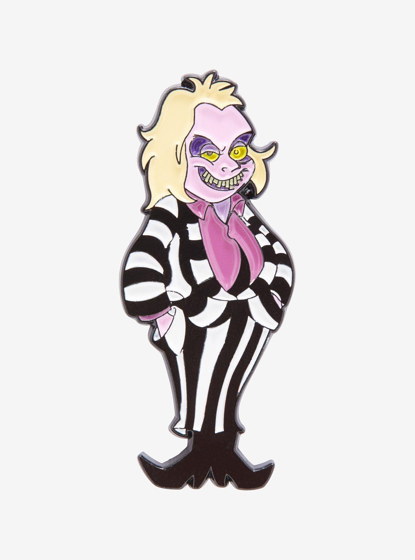 Beetlejuice Animated Enamel Pin, , hi-res